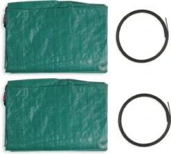 909 OUTDOOR Lot De 2 Sacs De Jardinage 272L, Sac De Déchets Verts Réutilisables, Sacs Pour Déchet De Jardin, 76x67Øcm, Polyéthylène -Vendite Pelouse Pro 1200x1085 3