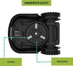 Tondeuse Robotique Devvis - Tondeuse Robotique - Capteur De Pluie - Pour Les Pelouses Jusqu'à 1000m2 - Fonction Antivol - Incl. Borne De Recharge - Connectée -Vendite Pelouse Pro 1200x1090 1