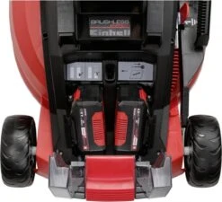 Einhell GE-CM 43 Li M Kit Tondeuse à Gazon Poussée Batterie Noir, Gris, Rouge -Vendite Pelouse Pro 1200x1094