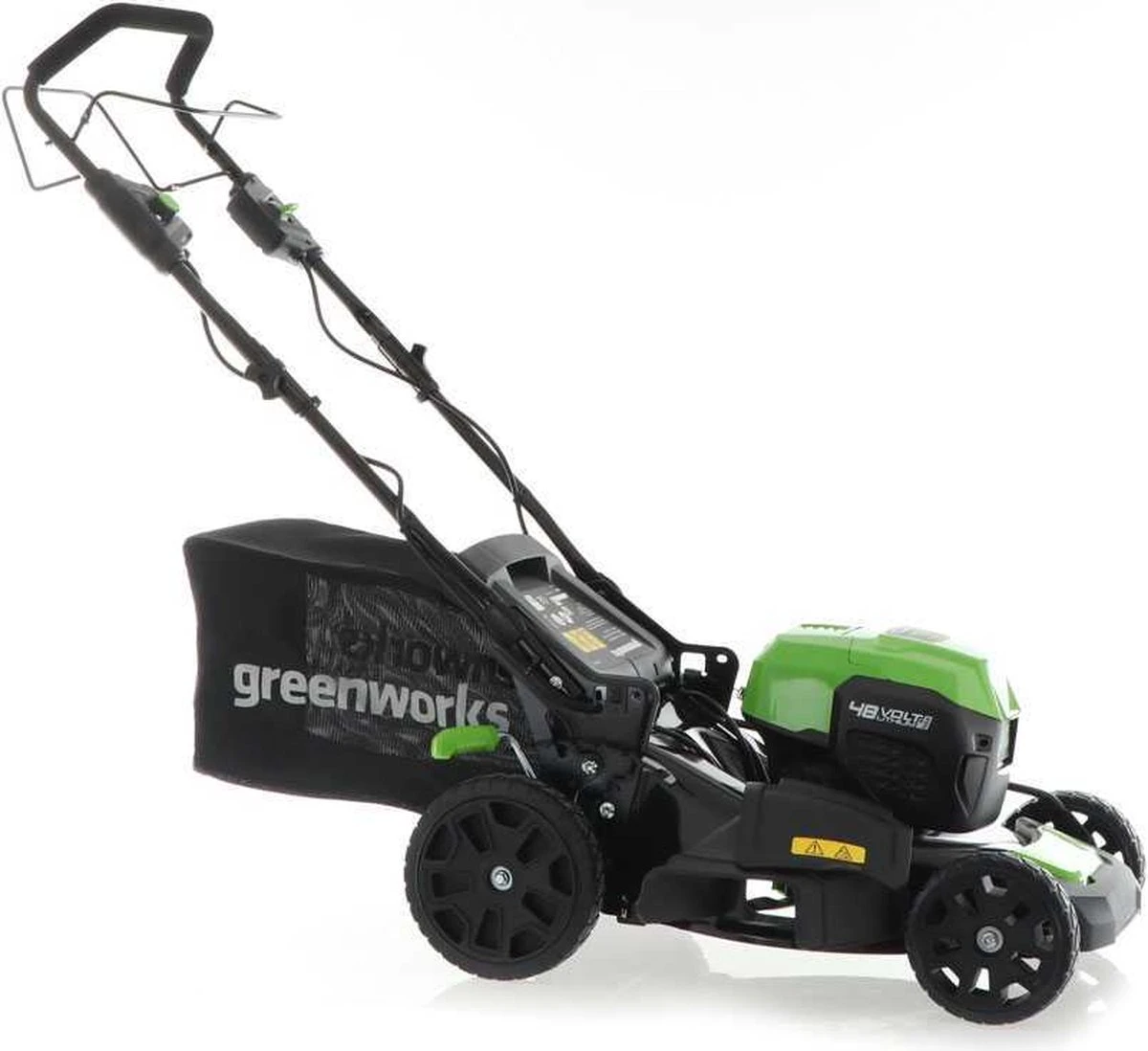 Tondeuse électrique Sans Fil Greenworks GD48LM46SP 48V - Largeur De Coupe 46 Cm - Batterie 4Ah 1 Tondeuse électrique Sans Fil Greenworks GD48LM46SP 48V - Largeur De Coupe 46 Cm - Batterie 4Ah
