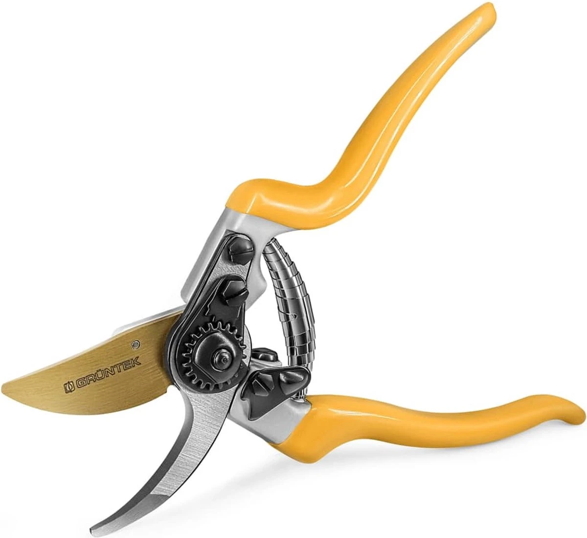 GRÜNTEK Sécateur Z-25 Cisailles à Arbre Premium Revêtues De Titane Forgé Cisailles à Vin 215 Mm, Revêtement Antiadhésif Bypass 4 GRÜNTEK Sécateur Z-25 Cisailles à Arbre Premium Revêtues De Titane Forgé Cisailles à Vin 215 Mm, Revêtement Antiadhésif Bypass – Image 4