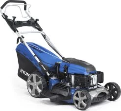 Tondeuse à Gazon Automotrice Hyundai Moteur à Essence De 196 Cm3 Avec Démarrage électrique - Tondeuse / Tondeuse à Moteur Largeur De Coupe De 508 Mm Avec Vitesse Et Hauteur De Coupe Réglables -Vendite Pelouse Pro 1200x1104