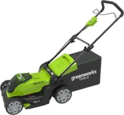 Greenworks 2504707UB Tondeuse à Gazon Tondeuse à Gazon Poussée Batterie Vert -Vendite Pelouse Pro 1200x1108 1