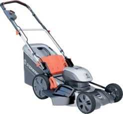 STERWINS - Tondeuse à Gazon électrique - 1800W - 220 V - 65 L - Largeur De Coupe 46 Cm - Réglable En Hauteur - Poignée Ergonomique - 600 M²