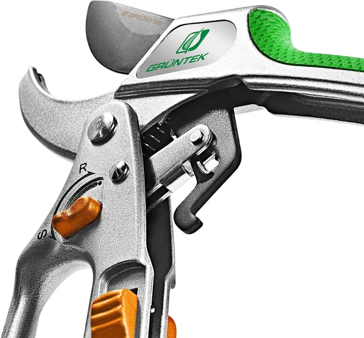 Grüntek Sécateur à Cliquet KAKADU, Jusqu'à Ø24 Mm, Cisailles à Arbre Avec Cliquet Marche/arrêt, Cisaille à Enclume Pour Branches Boisées, épaisseur De Coupe Jusqu'à 24 Mm, Bypass Cisailles De Jardin 5 Grüntek Sécateur à Cliquet KAKADU, Jusqu'à Ø24 Mm, Cisailles à Arbre Avec Cliquet Marche/arrêt, Cisaille à Enclume Pour Branches Boisées, épaisseur De Coupe Jusqu'à 24 Mm, Bypass Cisailles De Jardin – Image 5