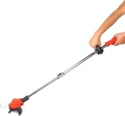 Tondeuse à Gazon DrillPro - Coupe- Coupe-herbe électriques - Tondeuse à Gazon - Tondeuse à Gazon - Sans Fil - Poignée Réglable - 300W 12V - Avec 1 Batterie Et Chargeur - Pour Tailler La Pelouse De Jardin - Rouge -Vendite Pelouse Pro 1200x1118