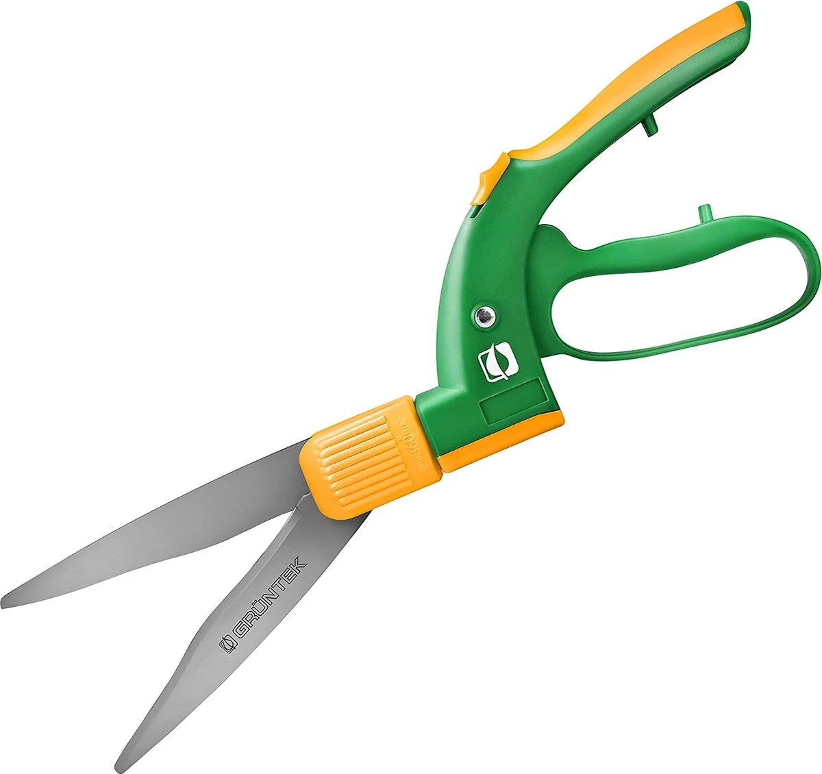 GRÜNTEK Cisailles à Gazon En Téflon Tête De Coupe Rotative à 360°, Cisailles à Gazon, Cisailles à Bordure De Pelouse SEGLER 380 Mm, Poignées Ergonomiques. Couteaux Recouvertes De Téflon 4 GRÜNTEK Cisailles à Gazon En Téflon Tête De Coupe Rotative à 360°, Cisailles à Gazon, Cisailles à Bordure De Pelouse SEGLER 380 Mm, Poignées Ergonomiques. Couteaux Recouvertes De Téflon – Image 4