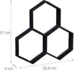 Relaxdays 2 X Chemin De Jardin Moule Béton - Moule De Trottoir Ornemental - Moule De Carrelage De Jardin - Moule à Béton - Moule -Vendite Pelouse Pro 1200x1137 2
