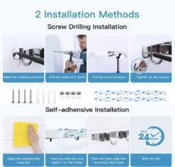 LUZOON Porte-balai Porte-outil Mural Crochet Rail Porte-balai Porte-outils De Jardin Outils De Jardin De Outils De Jardin - Zwart 10 LUZOON Porte-balai Porte-outil Mural Crochet Rail Porte-balai Porte-outils De Jardin Outils De Jardin De Outils De Jardin - Zwart -Vendite Pelouse Pro 1200x1148 10