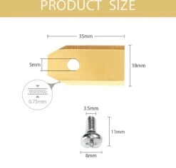 Lames De Tondeuse Robotique En Titane - Lame De Coupe - Pour Tondeuses Faucheuses Robotiques Husqvarna Automower Gardena - 30 Pièces -Vendite Pelouse Pro 1200x1148 2