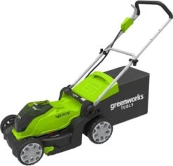 Tondeuse à Batterie Greenworks 40 Volts Avec Batterie 2 X 2AH Et Chargeur G40LM41K2X -Vendite Pelouse Pro 1200x1150 1