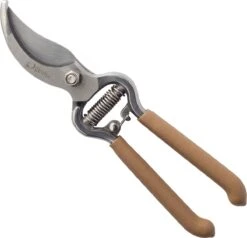 GEOLIA - Sécateur 1 Main - Lame Recourbée By-pass - Acier - Capacité D'ouverture 18 Mm - Manche Plastique Ergonomique