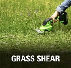 Taille-haie Et Coupe-herbe Greenworks 2en1, G24SHT Li-Ion 24V 2400 SPM Profondeur De Coupe 8 Mm Taille-haie 20 Cm Cisaille à Gazon 120 Mm, Sans Batterie Ni Chargeur -Vendite Pelouse Pro 1200x1155