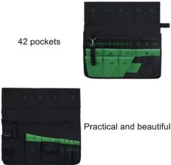 Sac à Outils De Jardin Seau Avec 42 Poches Multi-usages Externes Meilleur Oxford/tissu Robuste Pour Femmes Hommes -Vendite Pelouse Pro 1200x1159 5