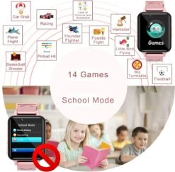 Cadeau FÊTE DES PÈRES - Cadeaux Papa - Smartwatch Avec GPS Pour Enfants, Montre Téléphone Pour Filles Et Garçons, écran Tactile Avec Lecteur De Musique, Jeux, Appareil Photo, Lampe De Poche Et Réveil, Smartwatch Pour 28 Cadeau FÊTE DES PÈRES - Cadeaux Papa - Smartwatch Avec GPS Pour Enfants, Montre Téléphone Pour Filles Et Garçons, écran Tactile Avec Lecteur De Musique, Jeux, Appareil Photo, Lampe De Poche Et Réveil, Smartwatch Pour -Vendite Pelouse Pro 1200x1182 2