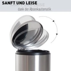 HOMCOM Poubelle à Pédale Poubelle Avec Poubelle à Pédale Poubelle Avec Couvercle Rabattable 30 L 851-013 14 HOMCOM Poubelle à Pédale Poubelle Avec Poubelle à Pédale Poubelle Avec Couvercle Rabattable 30 L 851-013 -Vendite Pelouse Pro 1200x1184 4