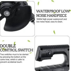 Coupe-herbe Herbe - Tondeuse à Gazon - Coupe-herbe électrique - Machine à Gazon - Rechargeable Sans Fil - Poignée Réglable - Avec 2 Piles - Pour Tailler La Pelouse De Jardin - Zwart -Vendite Pelouse Pro 1200x1185