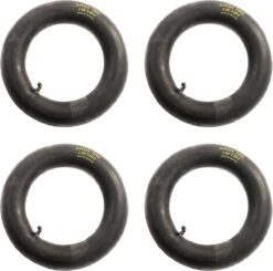 Merkloos 4x JB - Chambre à Air 4.80/4.00-8 - Haute Qualité - Valve Droite - Chambre à Air Brouette - Chambres à Air à Air Bolder Cart - Chambre à Air Diable - Chambre à Air Go-kart