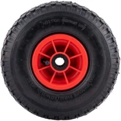 Benson Roue De Brouette Roue De Chariot Roue De Chariot Avec Le Pneu 3.00-4 | Diamètre Du Trou D'axe 20 Mm Roulement à Rouleaux | Hauteur De Roue 26 Cm -Vendite Pelouse Pro 1200x1197 6