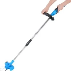 Tondeuse à Gazon Drillpro - Tondeuses à Tondeuses à Gazon - Électrique Portable - 450W 12V - Avec Poignée Réglable Et 2 Piles - Blauw -Vendite Pelouse Pro 1200x1198 7