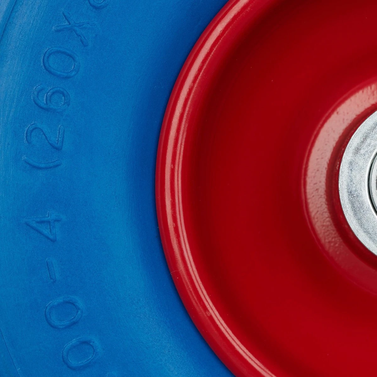 Ensemble De Roues Pour Diable Relaxdays V8 X - Pneu En Caoutchouc - Charrette à Main - 150 Kg - Jante Acier Bleu 8 Ensemble De Roues Pour Diable Relaxdays V8 X - Pneu En Caoutchouc - Charrette à Main - 150 Kg - Jante Acier Bleu – Image 8