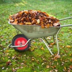 Roue De Brouette Relaxdays 3.50-8 - Roue De Secours Anti-crevaison - Jante Acier Rouge - Pneu Brouette -Vendite Pelouse Pro 1200x1200 1060