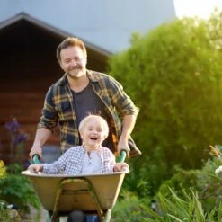 Roue De Brouette Relaxdays 3.50-8 - Roue De Secours Anti-crevaison - Jante Acier Rouge - Pneu Brouette -Vendite Pelouse Pro 1200x1200 1062