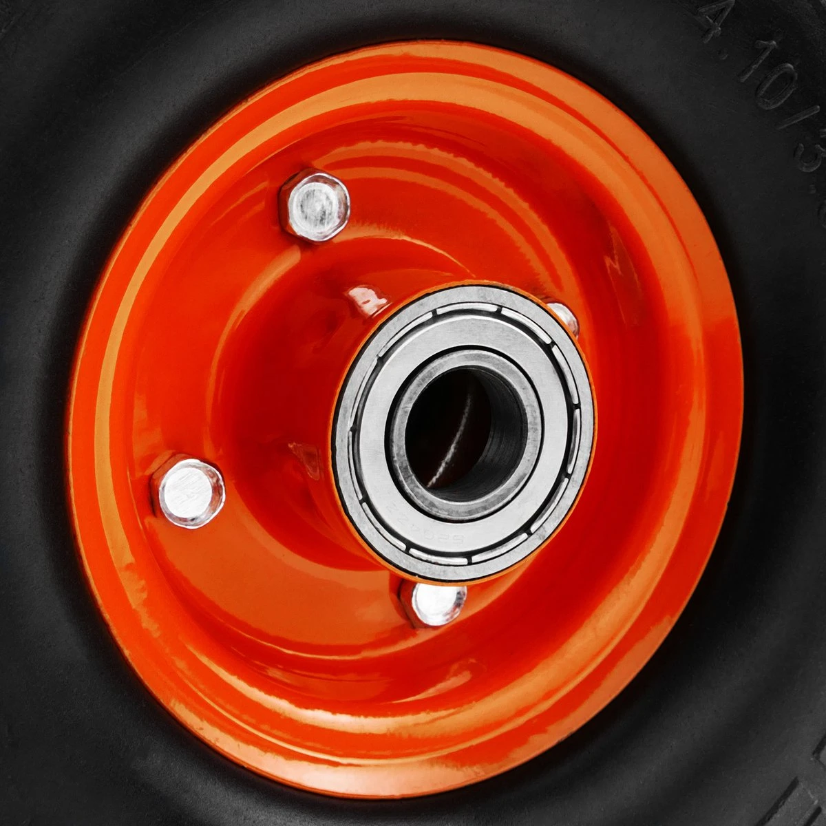 PrimeMatik - Roue De Brouette Massief 2-pack 120 Kg 10x3.5" 254x89 Mm. Courroie De Rechange Pour Plate-forme De Transport Et Chariots 5 PrimeMatik - Roue De Brouette Massief 2-pack 120 Kg 10x3.5" 254x89 Mm. Courroie De Rechange Pour Plate-forme De Transport Et Chariots – Image 5