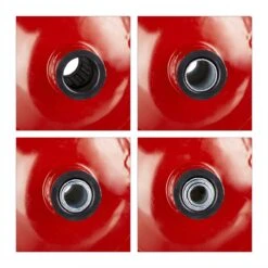 Relaxdays Roue De Brouette Anti Crevaison - 4.80 4.00-8 - 3 Adaptateurs - Jante Acier - Complet Blauw Rouge -Vendite Pelouse Pro 1200x1200 1105