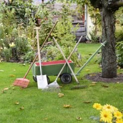 Relaxdays Roue De Brouette 4.00-6 - Roue De Secours Brouette - Pneu Pneumatique - Roue De Wagon Schwarz-Schwarz -Vendite Pelouse Pro 1200x1200 1107