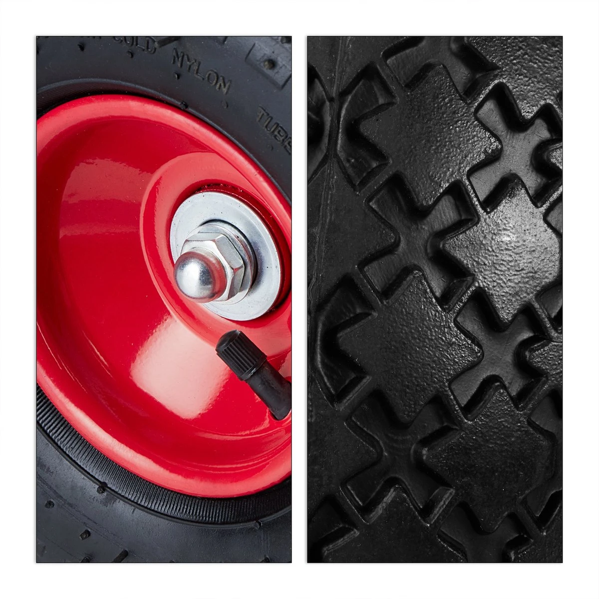 Pneumatiques Pour Charrette à Bras Relaxdays - 500 Kg - Charrette à Bras - Grande Charrette De Jardin - Charrette à Bras En Acier 5 Pneumatiques Pour Charrette à Bras Relaxdays - 500 Kg - Charrette à Bras - Grande Charrette De Jardin - Charrette à Bras En Acier – Image 5