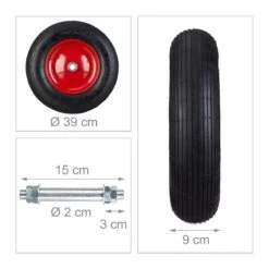 Relaxdays 4x Roue De Brouette 4.80 4.00-8 - Pneu Pneumatique Avec Essieu - Roue De Secours - Pneu De Brouette 12 Relaxdays 4x Roue De Brouette 4.80 4.00-8 - Pneu Pneumatique Avec Essieu - Roue De Secours - Pneu De Brouette -Vendite Pelouse Pro 1200x1200 1148