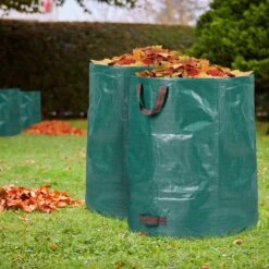Lot De 4 Sacs à Déchets De Jardin Relaxdays - Sac De Jardin Vert 260 L - Sac à Mauvaises Herbes Pliable Autoportant -Vendite Pelouse Pro 1200x1200 1203