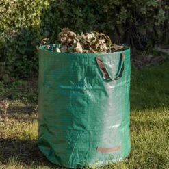 COM-FOUR® 3x Sac De Jardin Avec Poignées De Transport - Sac Poubelle De Jardin Pliable L - Poubelle Pliable Indéchirable Pour Feuilles Et Déchets Verts (272 L - 3 Pièces) -Vendite Pelouse Pro 1200x1200 1207