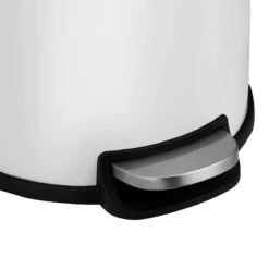 Songmics Poubelle, Poubelle En Acier Inoxydable, 30 Litres, Poubelle Intérieure En Plastique, Avec Pédale Et Couvercle, Anti-empreintes Digitales, Pour Cuisine, Salon, Bureau, Blanc LTB006W01 -Vendite Pelouse Pro 1200x1200 1244