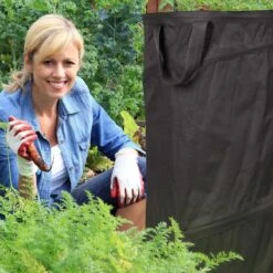 Relaxdays Pop Up Sac à Déchets De Jardin - Lot De 2 - Sac De Jardin 120 L - Noir - Sac à Mauvaises Herbes - Sac à Feuilles -Vendite Pelouse Pro 1200x1200 1269