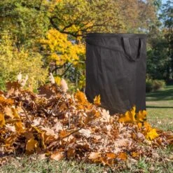 Relaxdays Pop Up Sac à Déchets De Jardin - Lot De 2 - Sac De Jardin 120 L - Noir - Sac à Mauvaises Herbes - Sac à Feuilles -Vendite Pelouse Pro 1200x1200 1271