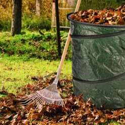HI 2x Sac Poubelle De Jardin Pop-up Vert 130 Litres - Sacs De Jardinage Poubelle De Jardin Pliables - Nettoyage / Rangement Jardin - Entretien Jardin -Vendite Pelouse Pro 1200x1200 1274
