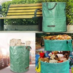 Lot De 3 Sacs De Jardinage , Extra Larges 300 L (D67 Cm, H84 Cm), Sacs De Jardin Heavy Duty Avec Poignées, Sacs Poubelles Réutilisables/étanches, Avec 1 Paire De Gants De Jardin -Vendite Pelouse Pro 1200x1200 1290