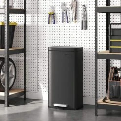 Prullenbak - Poubelle Poubelle Pour La Cuisine, Poubelle De 30 L Avec Pédale, Poubelle à Pédale Avec Bac Intérieur En Plastique, Couvercle à Charnière, Fermeture Amortie, Anti-odeurs Et Hygiénique, Noir 14 Prullenbak - Poubelle Poubelle Pour La Cuisine, Poubelle De 30 L Avec Pédale, Poubelle à Pédale Avec Bac Intérieur En Plastique, Couvercle à Charnière, Fermeture Amortie, Anti-odeurs Et Hygiénique, Noir -Vendite Pelouse Pro 1200x1200 1294