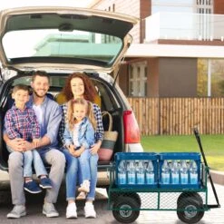 Chariot De Jardin Relaxdays - Chariot à Main - Chariot De Transport - Chariot De Jardin - 150 Kg - Acier - Chariot De Remorquage -Vendite Pelouse Pro 1200x1200 1301