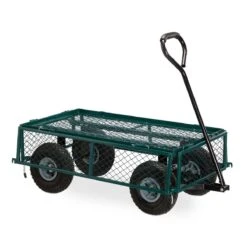 Chariot De Jardin Relaxdays - Chariot à Main - Chariot De Transport - Chariot De Jardin - 150 Kg - Acier - Chariot De Remorquage -Vendite Pelouse Pro 1200x1200 1304