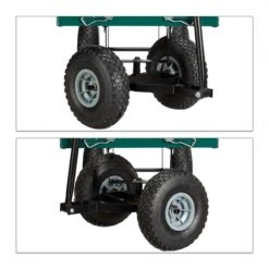 Chariot De Jardin Relaxdays - Chariot à Main - Chariot De Transport - Chariot De Jardin - 150 Kg - Acier - Chariot De Remorquage -Vendite Pelouse Pro 1200x1200 1305