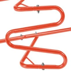 Relaxdays Presse à Déchets Pour Poubelle à Roulettes - Presse à Déchets - Poignée - Tamper à Déchets - Métal - Rouge -Vendite Pelouse Pro 1200x1200 1341