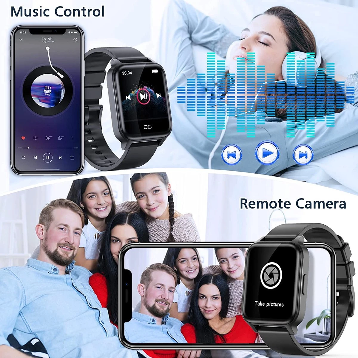 Cadeau FÊTE DES PÈRES - Cadeaux Papa - GPS Smartwatch - GPS TRACKER - Étanche IP68 Pour Enfants - Smartwatch Pour Enfants Avec Fonction LBS SOS - Téléphone Mobile Écran Tactile Appel Discours Chat 6 Cadeau FÊTE DES PÈRES - Cadeaux Papa - GPS Smartwatch - GPS TRACKER - Étanche IP68 Pour Enfants - Smartwatch Pour Enfants Avec Fonction LBS SOS - Téléphone Mobile Écran Tactile Appel Discours Chat – Image 6