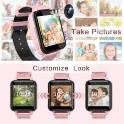 Cadeau FÊTE DES PÈRES - Cadeaux Papa - Montre GPS Enfant ROSE - Avec Appareil Photo Et Téléphone - Tracker Gps Enfants Chat Et Vélo - IP68 Étanche 2G Enfants Smart Watch Compatible Avec IOS Android, 15 Cadeau FÊTE DES PÈRES - Cadeaux Papa - Montre GPS Enfant ROSE - Avec Appareil Photo Et Téléphone - Tracker Gps Enfants Chat Et Vélo - IP68 Étanche 2G Enfants Smart Watch Compatible Avec IOS Android, -Vendite Pelouse Pro 1200x1200 1364