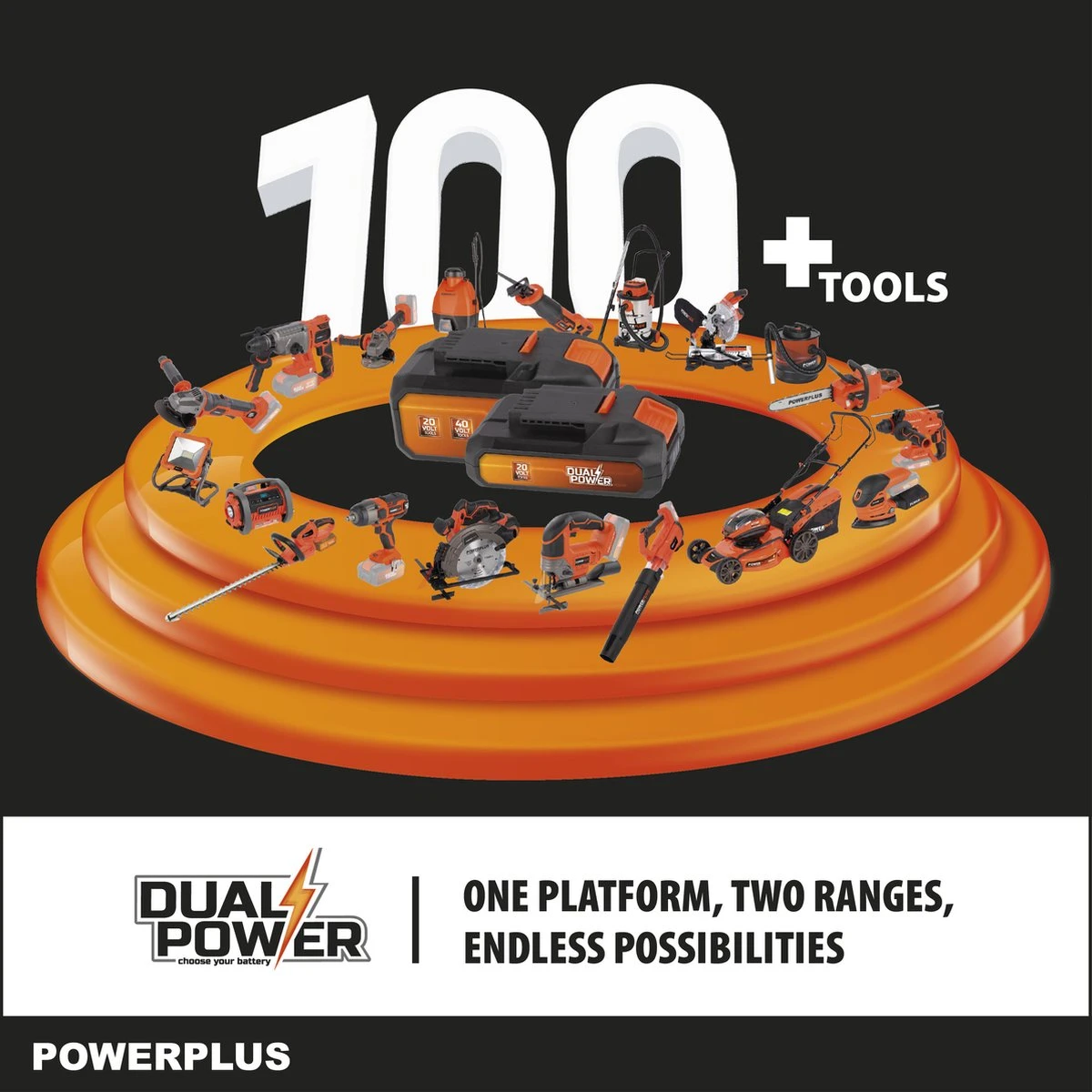 Souffleur De Feuilles Powerplus Dual Power POWDPGSET31 - 40V - Avec Batterie 40 V Et Chargeur 7 Souffleur De Feuilles Powerplus Dual Power POWDPGSET31 - 40V - Avec Batterie 40 V Et Chargeur – Image 7