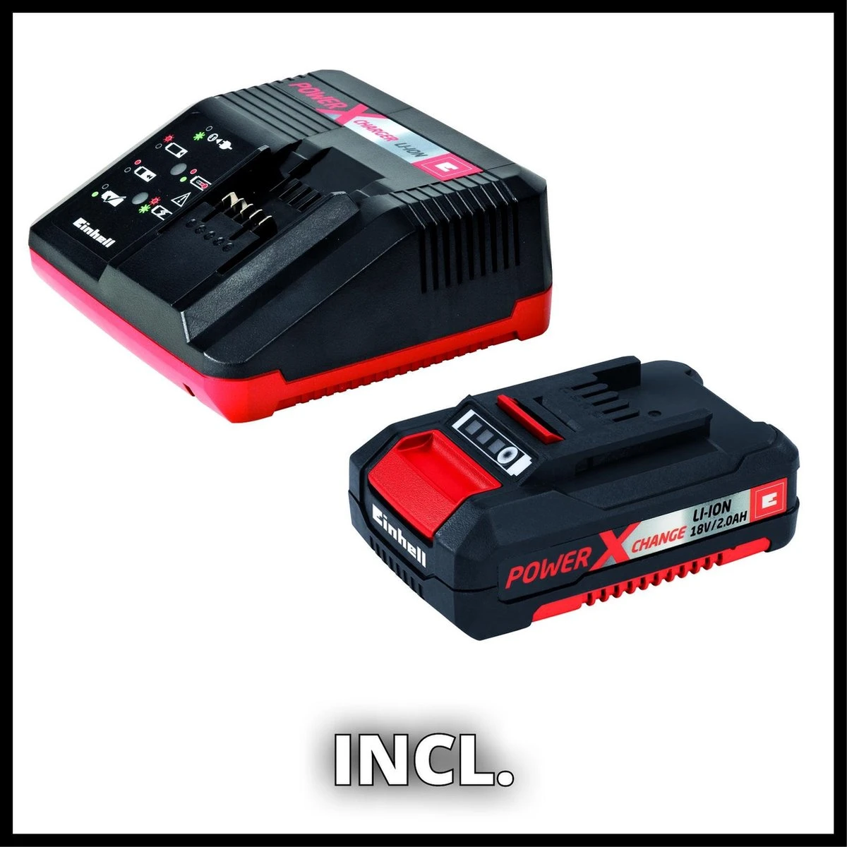 Einhell Kit Taille-haie à Batterie 18V - Power X Change - Avec Chargeur Et Batterie 7 Einhell Kit Taille-haie à Batterie 18V - Power X Change - Avec Chargeur Et Batterie – Image 7