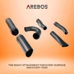 Aspirateur à Feuilles à Essence AREBOS Souffleur à Feuilles Déchiqueteuse à Feuilles 700W Inc. Sac De Collecte 45L 7500 Tr/min -Vendite Pelouse Pro 1200x1200 1445