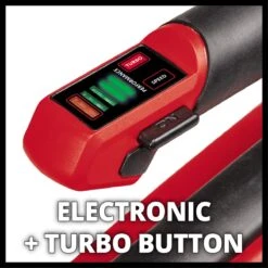 Einhell De Feuilles Sans Fil GE- LB 18/200 Li E Solo Power X-Change (li-ion - 18 V - Moteur Sans Balai - Contrôle De Vitesse - Technologie De Roue Axiale - Sans Batterie Ni Chargeur) -Vendite Pelouse Pro 1200x1200 1458